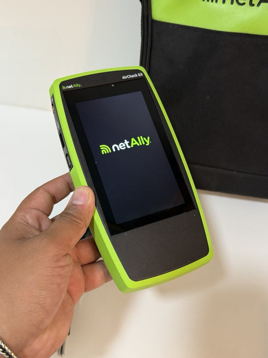 NETALLY AIRCHECK G3 PRO WIRELESS TESTER W/ CHARGER & BAG - SHIPS FAST / TESTED