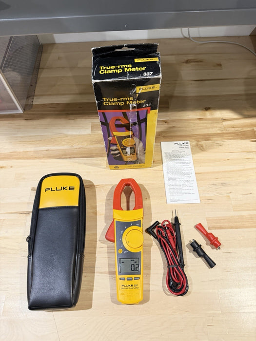 FLUKE 337 TRUE RMS CLAMP METER NEW