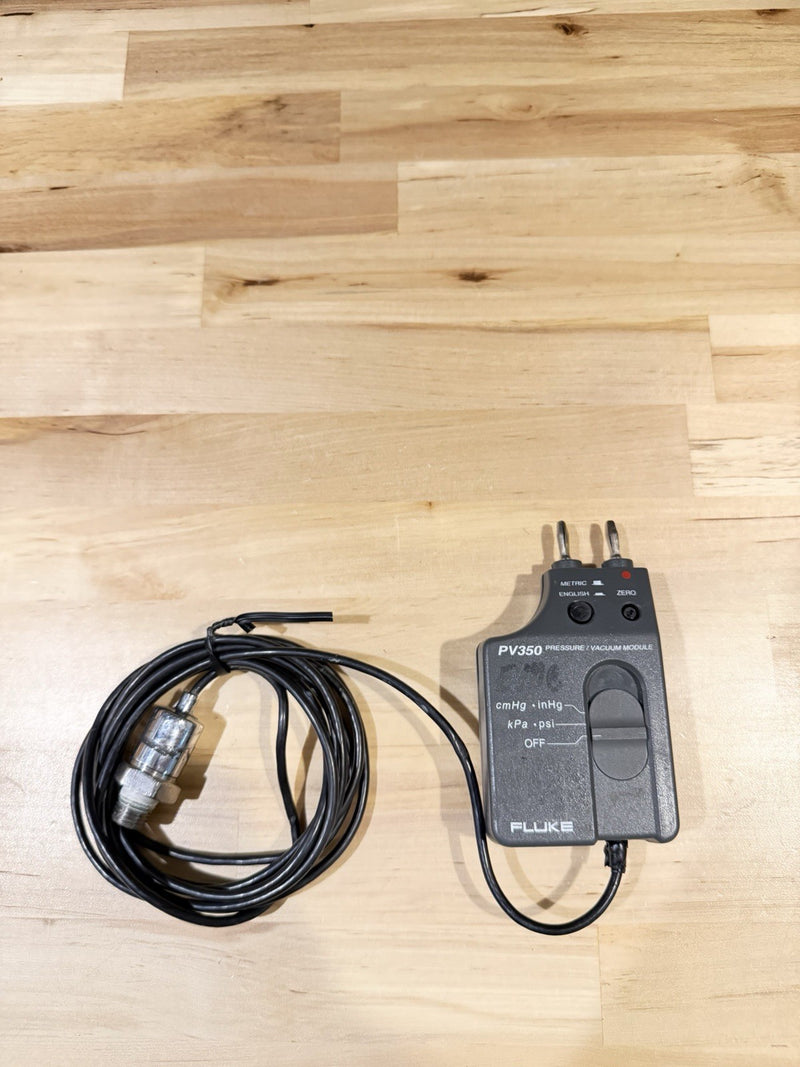 FLUKE PV350 PRESSURE VACUMM TRANSDUCER MODULE TESTED