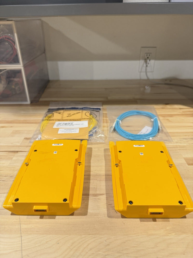 FLUKE NETWORKS CFP-Q CFP-QUAD CERTIFIBER PRO SM MM FIBER OLTS MODULE SET TESTE