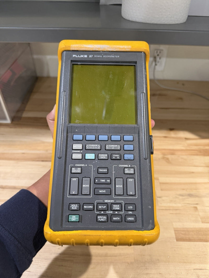 FLUKE 97 SCOPEMETER FOR PARTS