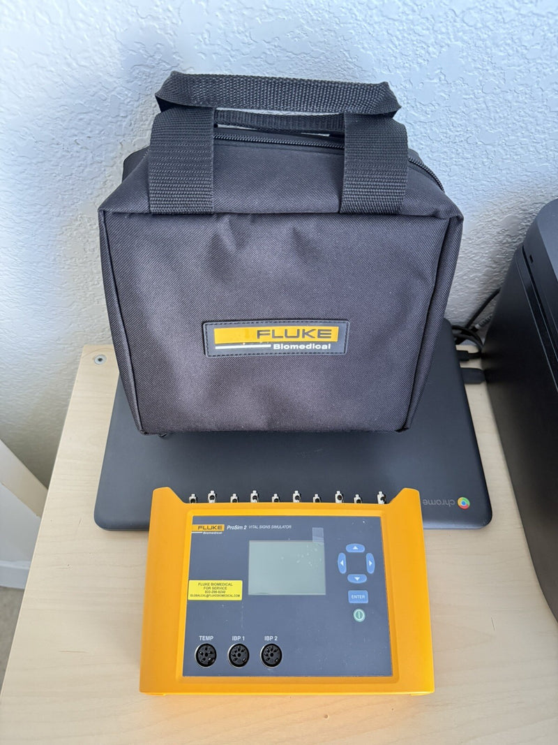 FLUKE BIOMEDICAL PROSIM 2 VITAL SIGNS SIMULATOR