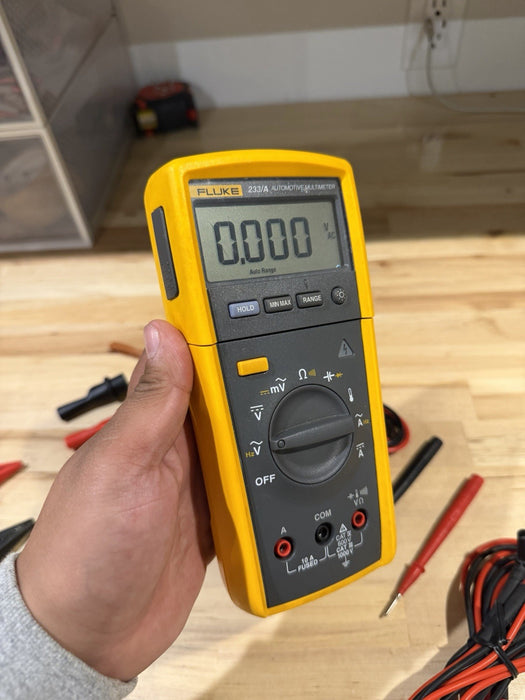 FLUKE 233A REMOTE DISPLAY AUTOMOTIVE DIGITAL MULTIMETER KIT