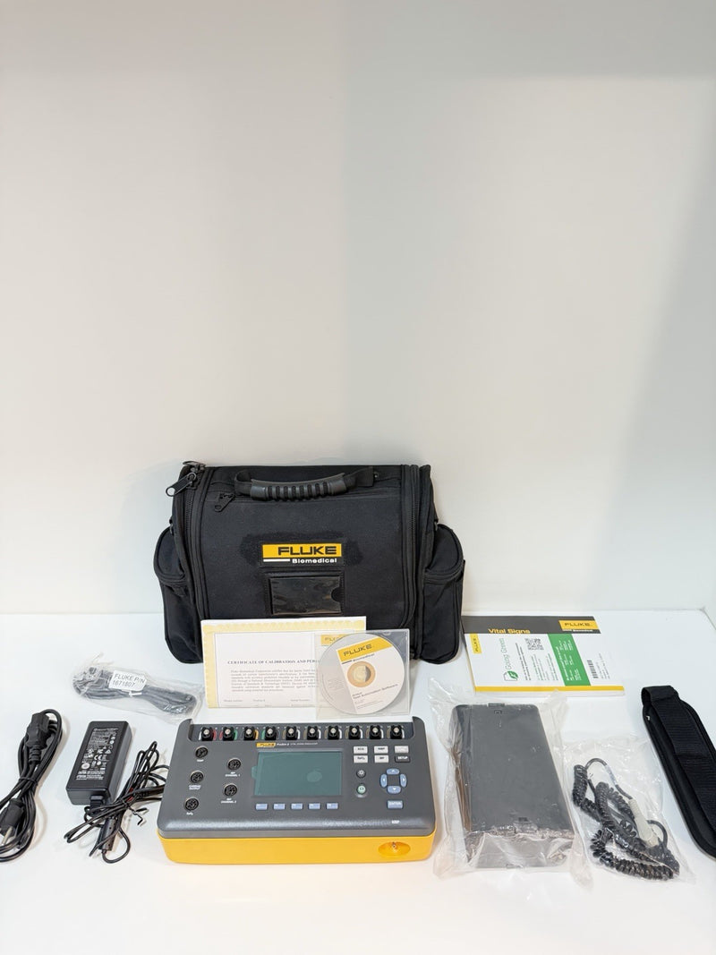 FLUKE BIOMEDICAL PROSIM 8 VITAL SIGNS SIMULATOR CALIBRATED 2023/2024