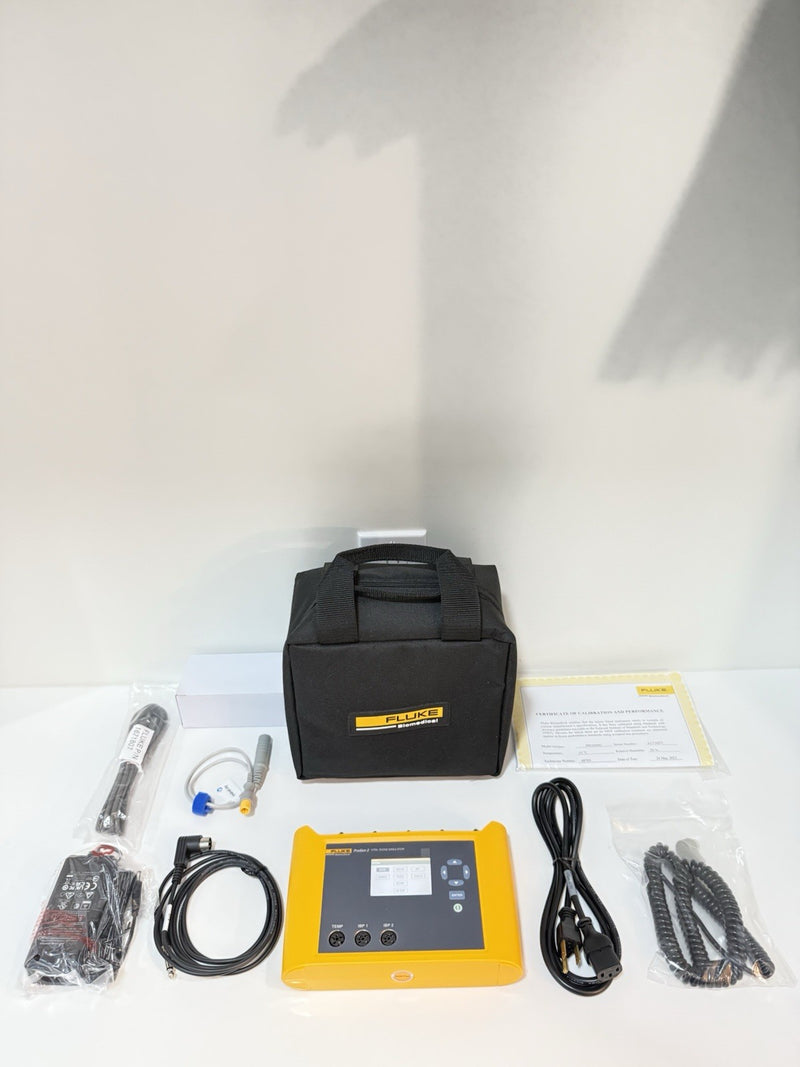 FLUKE BIOMEDICAL PROSIM 2 VITAL SIGNS SIMULATOR WITH CHARGEE CALIBRATED 2024