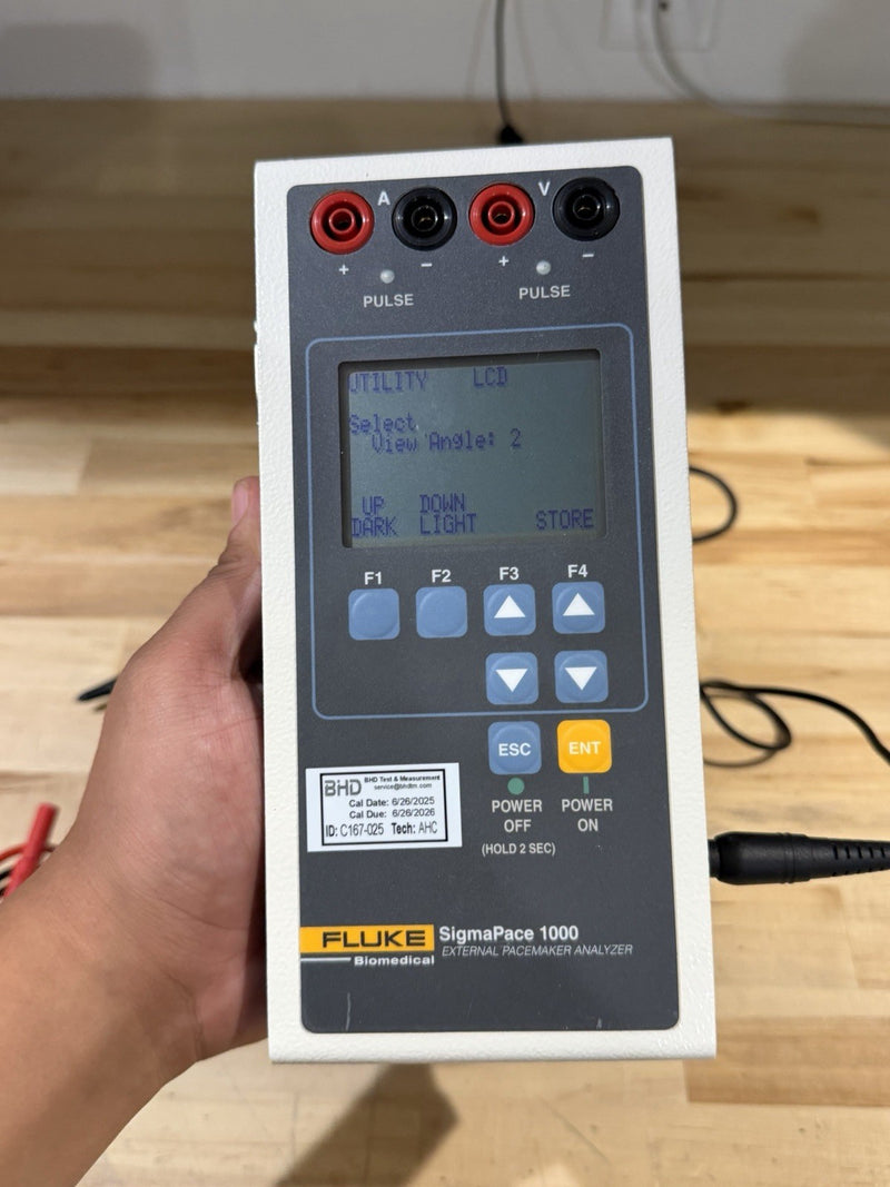 FLUKE BIOMEDICAL SIGMAPACE 1000 EXTERMAL ANALZYER (CALIBRATED 2026) SHIPS FREE