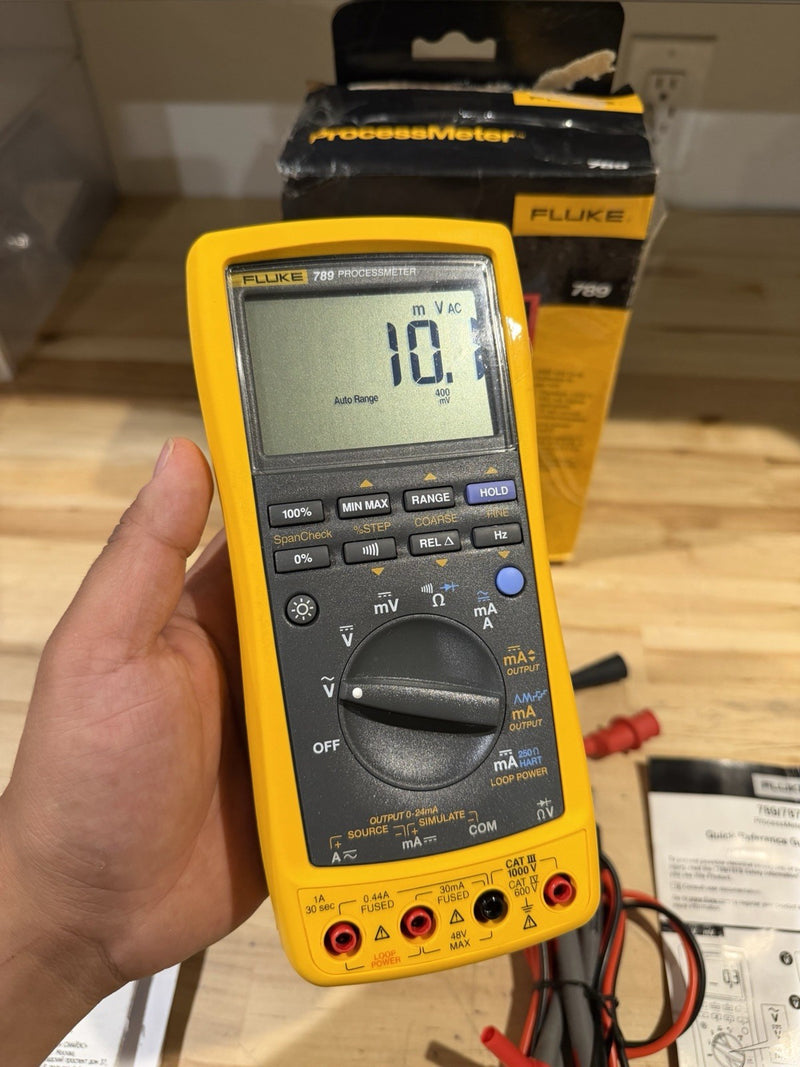 FLUKE 789 PROCESSMETER MFD-2026 CALIBRATED 2026 /SHIPS FAST NEW