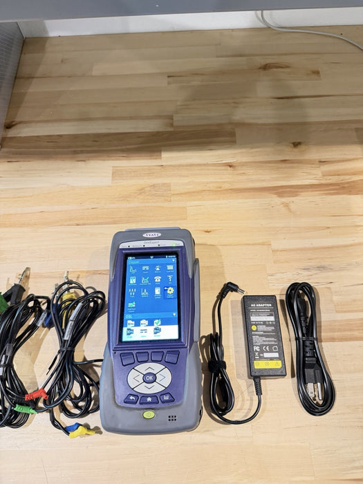 VIAVI ONX-580P ONE EXPERT FIBER TESTER WITH CABLES & CHARGER TESTED