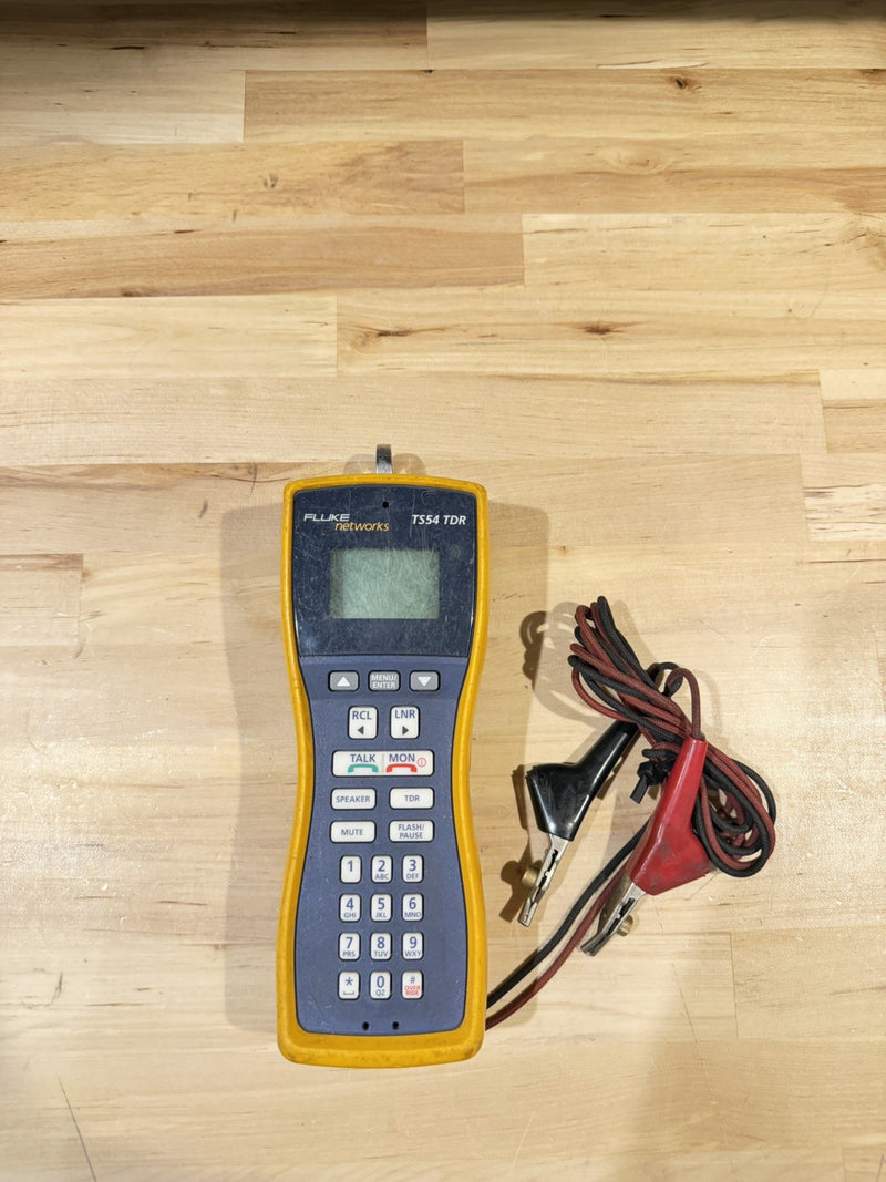 FLUKE NETWORKS TS54 TDR TESTER TESTED
