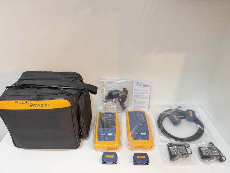 FLUKE NETWORKS DSX2-8000 CABLE ANALYZER CALIBRATED 2024