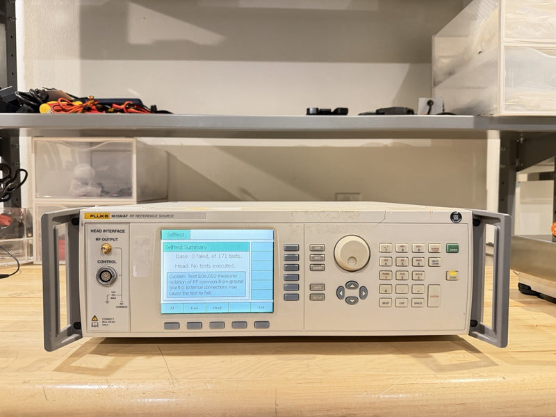 FLUKE 9610A/AF RF REFERENCE SOURCE - FREE SHIPPING (TESTED PASS ALL TESTS)