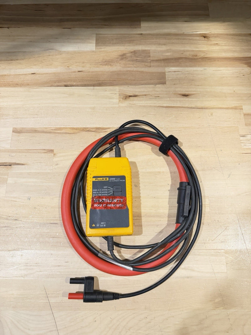 FLUKE I2000 FLEX AC CURRENT PROBE TESTED