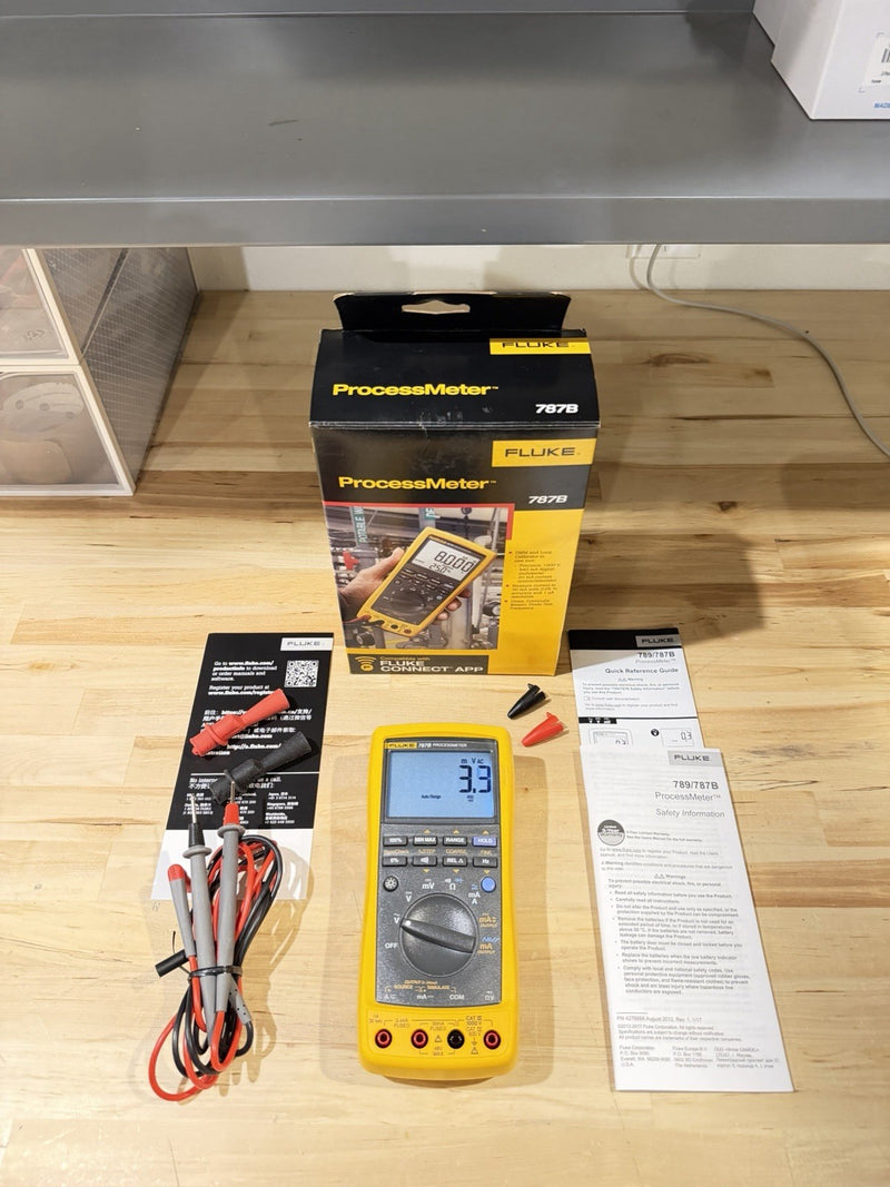 FLUKE 787B PROCESS METER TESTED