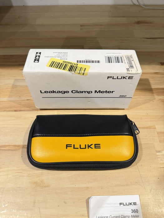 FLUKE 360 AC LEAKAGE CURRENT CLAMP METER TESTED RARE