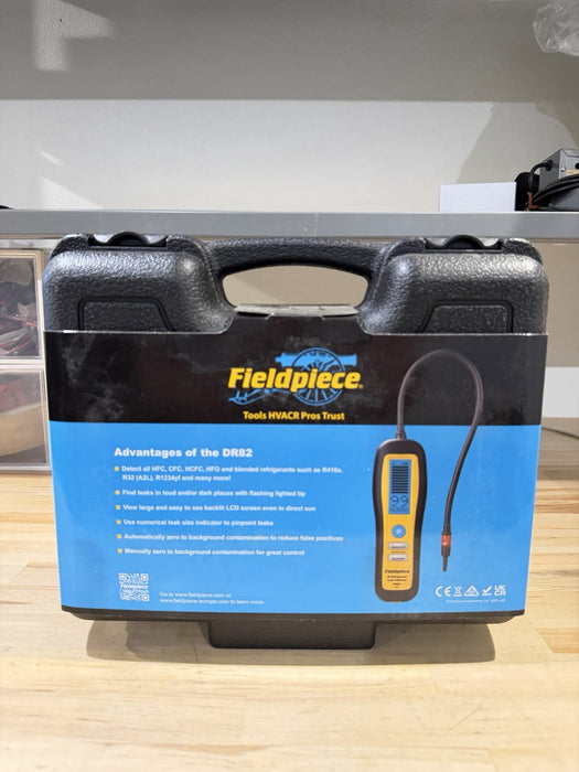 FIELDPIECE DR82 INFD REFRIGERANT LEAK DETECTOR RARE