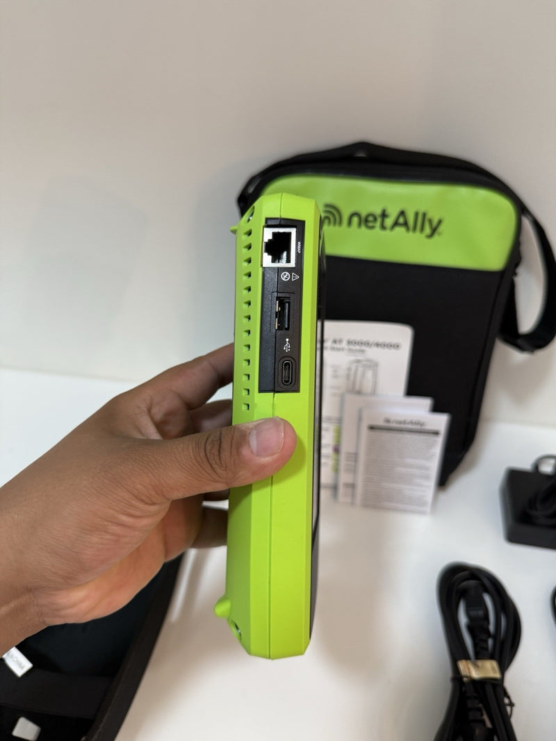 NETALLY LINKRUNNER AT 3000 CABLE TESTER &