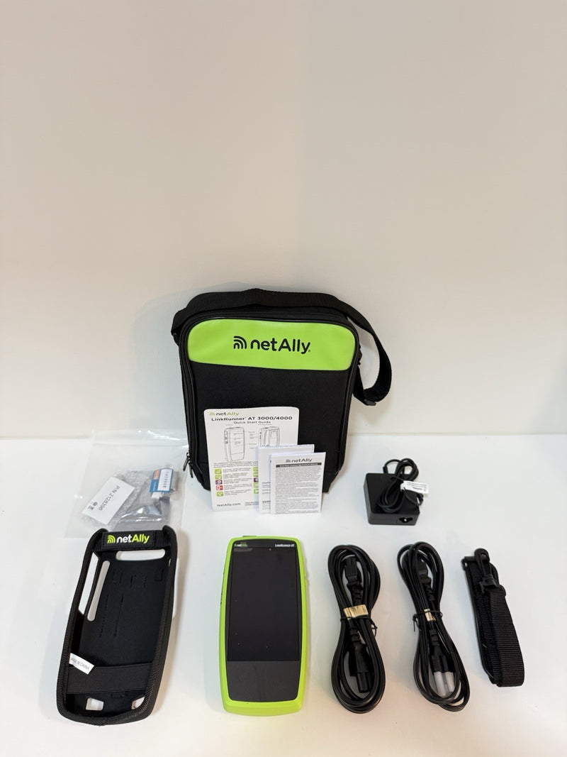 NETALLY LINKRUNNER AT 3000 CABLE TESTER &