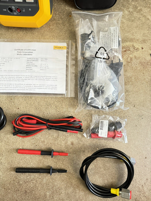 FLUKE 729PRO 4M AUTOMATIC PRESSURE CALIBRATOR MFG-2024 CALIBRATED 2024 NEW SEALED