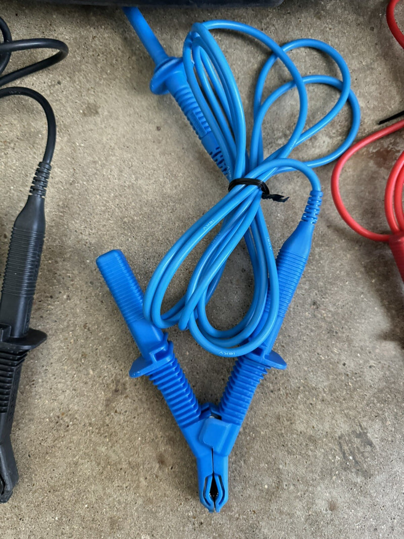 MEGGEE S1-1568 15KV INSULATION RESISTANCE TETSER WITH LEADS