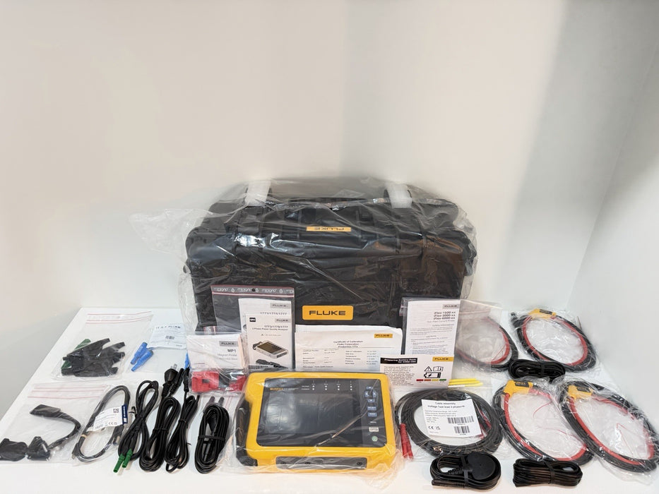 FLUKE 1777 POWER QUALITY ANALYZER (NEW FACTORY SEALED)CALIBRATED 2027 SHIPS FAST