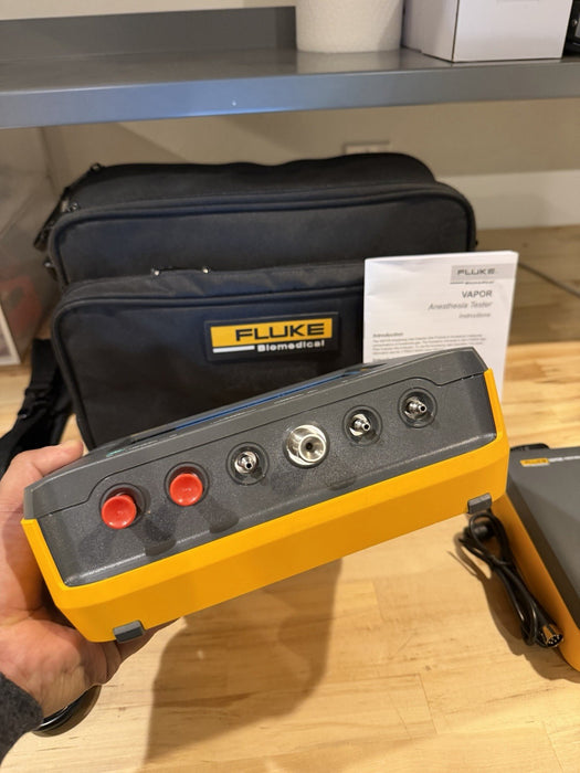 FLUKE VT900A GAS FLOW ANALYZER W/VAPOR & CHARGER-FREE SHIPPING (TESTED)