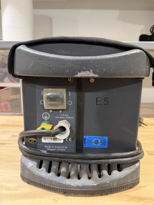 MEGGER DLRO 200-115 DIGITAL LOW RESISTANCE OHMMETER TESTED