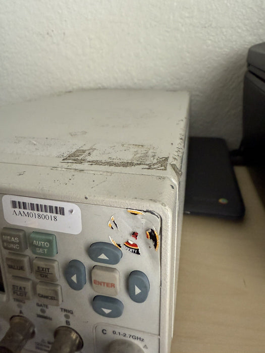 FLUKE PM6690 2.7 GHZ FREQUENCY COUNTER/TIMER ANALYZER