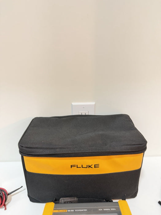 FLUKE 190-502 SCOPEMETER 2CH 500MHZ 5GS/S TESTED