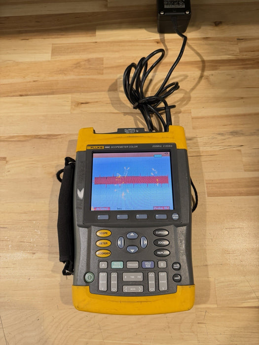 FLUKE 199C SCOPEMETER COLOR FOR PARTS