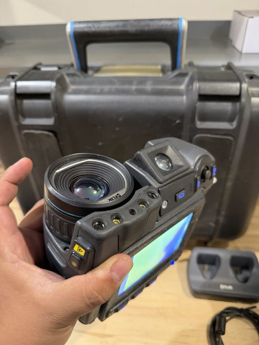 FLIR T640 THERMAL IMAGING CAMERA WITH ACCESSORIES TESTED