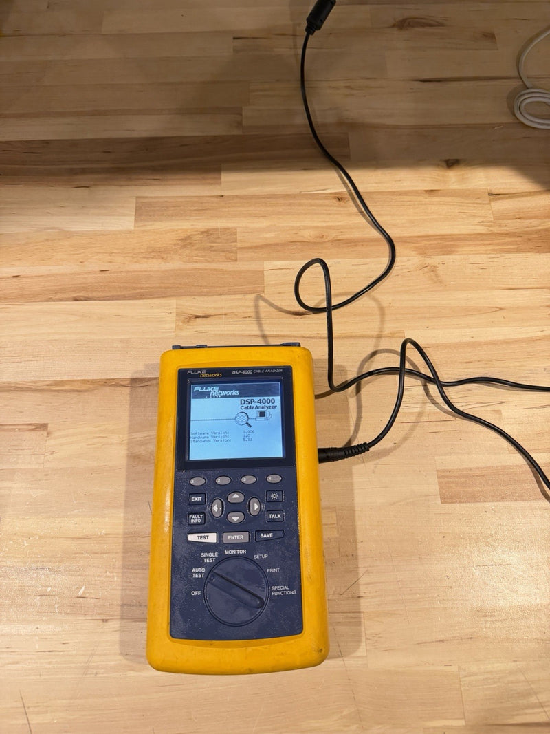 FLUKE NETWORKS DSP-4000 CABLE ANALYZER (MAINFRAME ONLY) SHIPS FAST