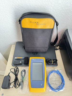 FLUKE NETWORKS LIQ-100 LINKIQ CABLE & NETWORK TESTER 10BASE-T REMOTE ID 1
