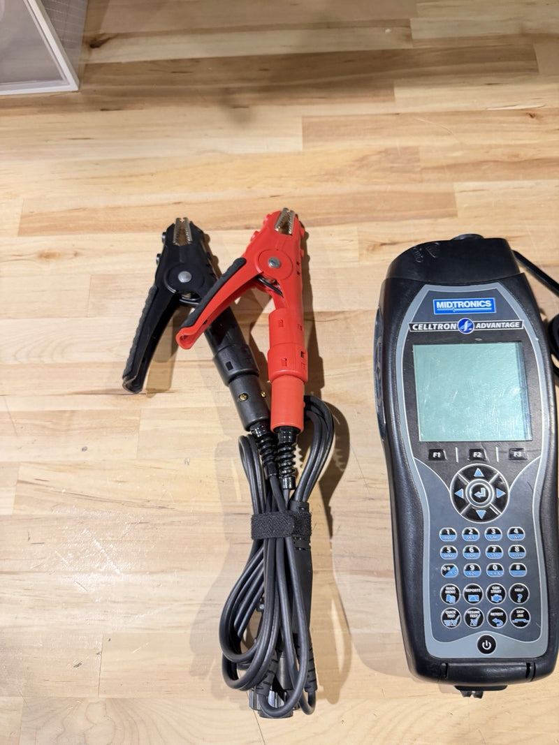 MIDTRONICS CAD-5200 CELTRON ADVANTAGE BATTERY ANALYZER TESTER TESTED