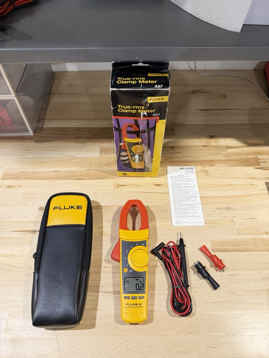 FLUKE 337 TRUE RMS CLAMP METER NEW