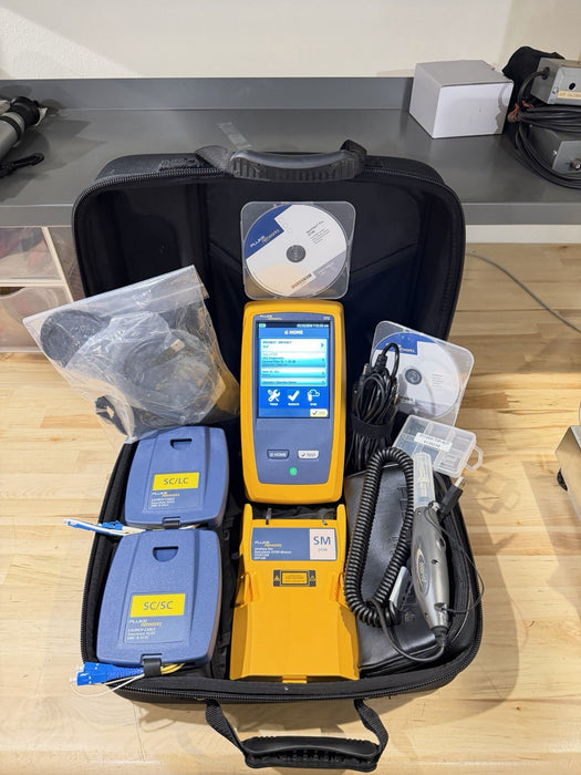 FLUKE OFP-SM OPTIFIBER PRO SINGLEMODE OTDR MODULE KIT WITHDSX VERSIV MAINFRAME