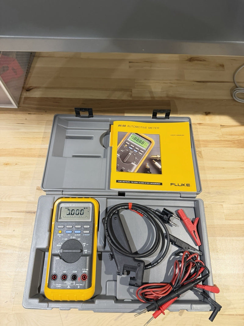 FLUKE 88 AUTOMOTIVE METER SCREEN IS DIM FOR PARTS