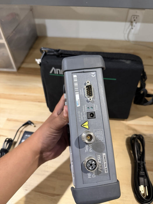 ANRITSU SITE MASTER S331A ANALYZER WITH CHARGER TESTED