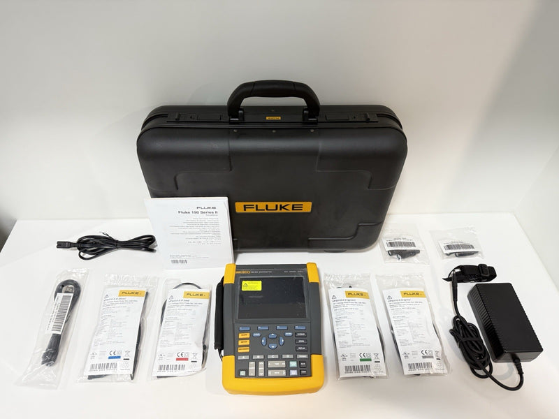 FLUKE 190-504 SCOPEMETER 5GS/S 4CH 500MHZ TESTED