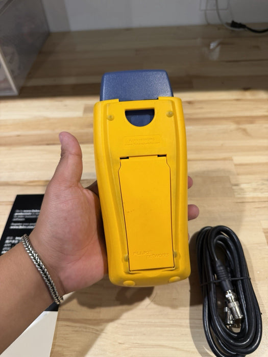 FLUKE NETWORKS CABLE IQ QUALIFICATION TESTER TESTED