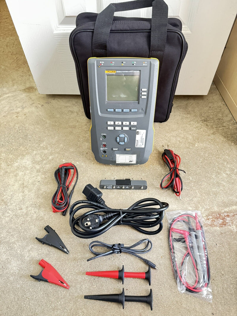 FLUKE BIOMEDICAL ESA612 230V EU ELECTRICAL SAFETY ANALIZER CALIBRATED 2024