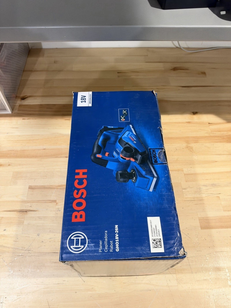 BOSCH GHO18V-26N 18V 3-1/4" HANDHELD PLANER (TOOL ONLY) NEW SEALED