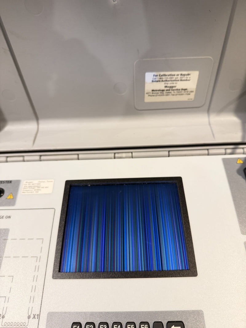 MEGGER MCT1600 CURRENT TRANSFORMER TEST SET FOR PARTS
