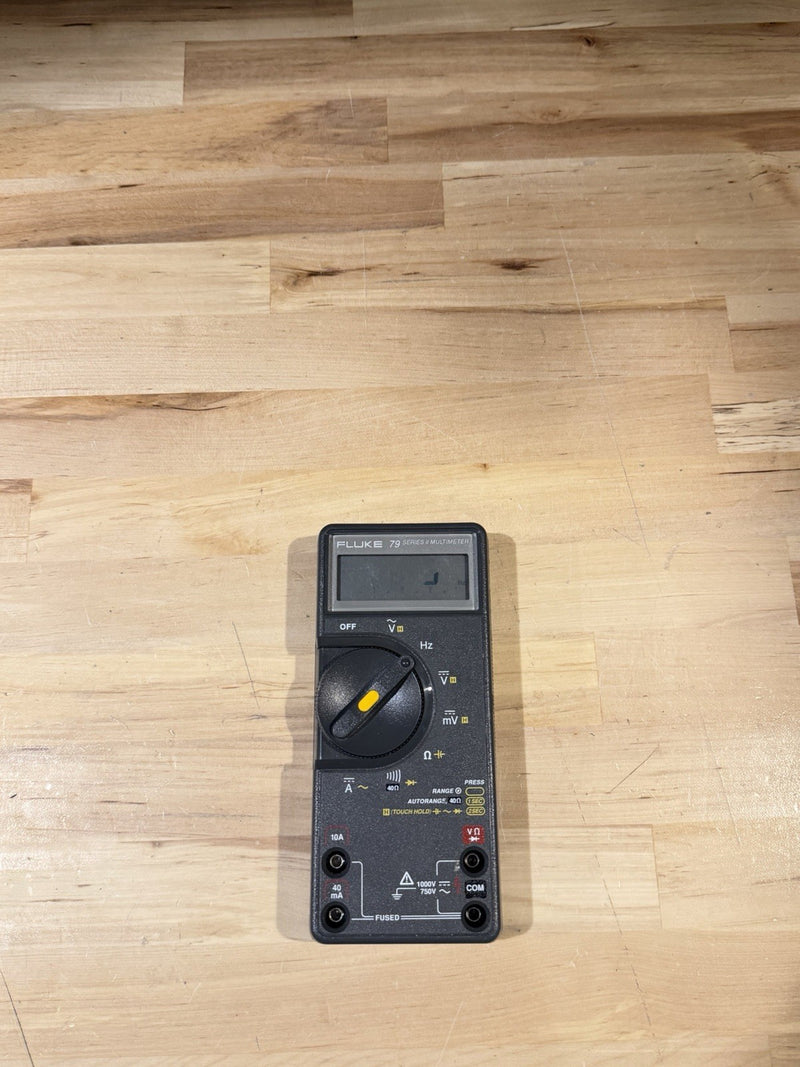 FLUKE 79 SERIES II MULTIMETER FOR PARTS