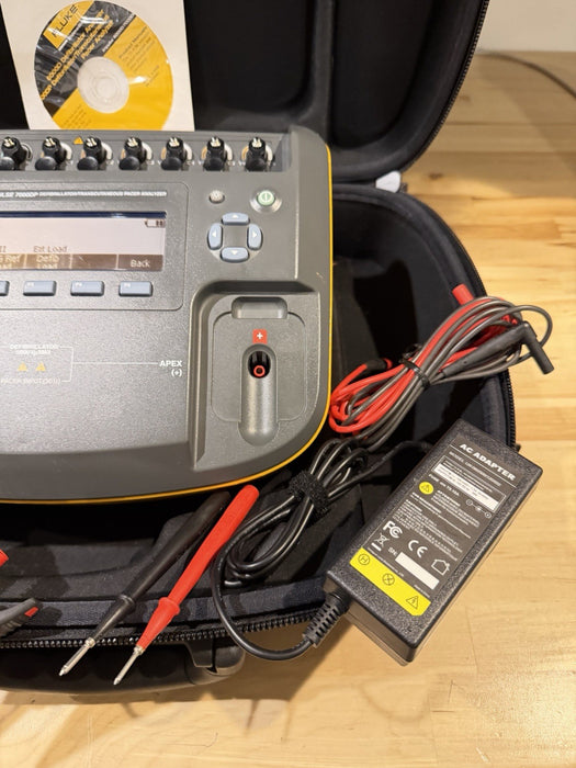 FLUKE IMPULSE 7000DP ANALYZER W/ LEADS & CHARGER (FREE SHIPPING) TESTED