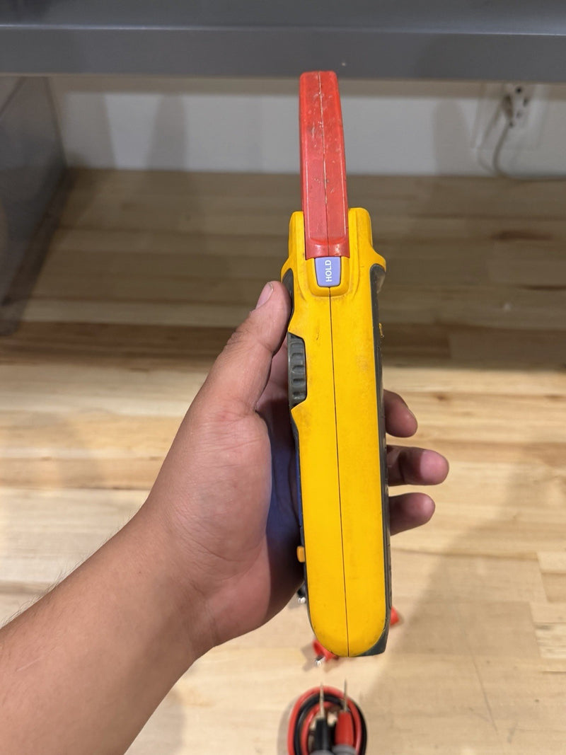 FLUKE 374 FC TRMS CLAMP METER WITH LEADS & CLIPS TESTED