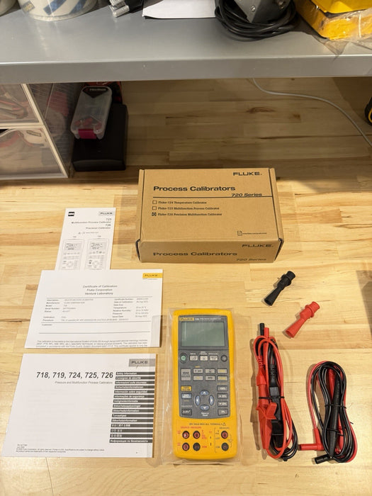 FLUKE 726 PRECISION MULTIFUNCTION CALIBRATOR MFG-2025 CALIBRATED 2025 NEW