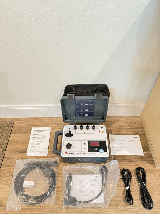 MEGGER DLRO BT51 MILLIOHMMETER CALIBRATED 2024 NEW