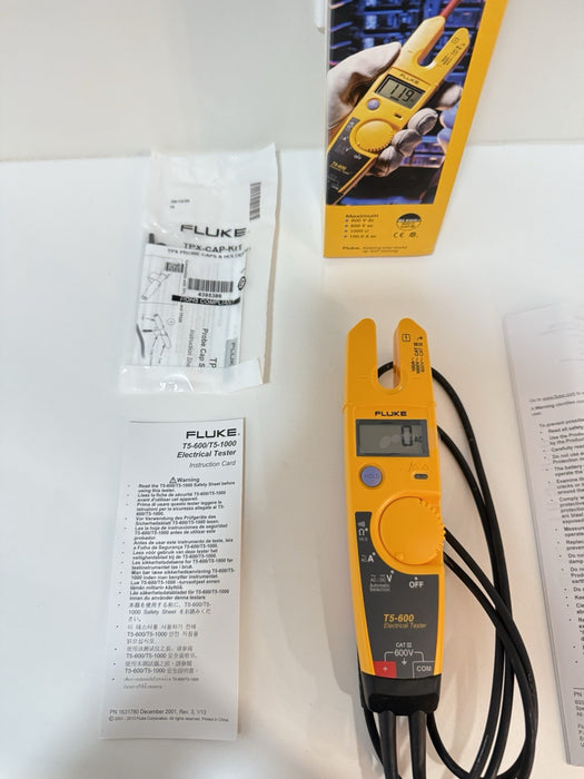 FLUKE T5-600 ELECTRICAL TESTER (NEW FACTORY SEALED) TESTED NEW