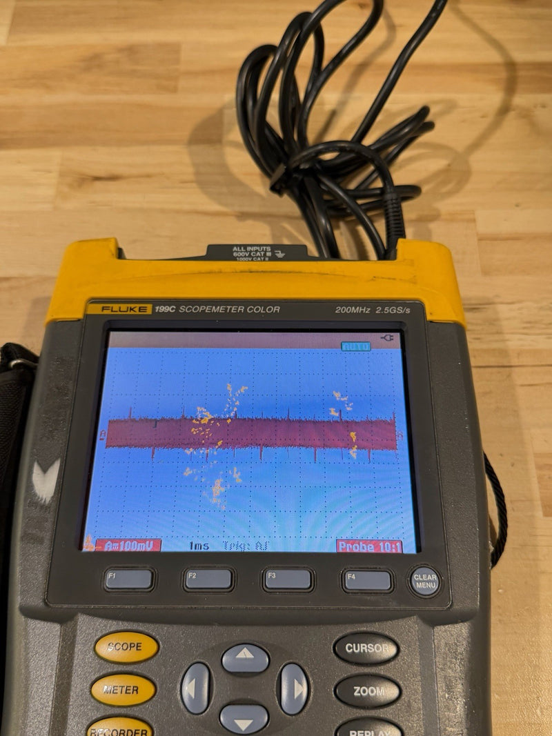 FLUKE 199C SCOPEMETER COLOR FOR PARTS