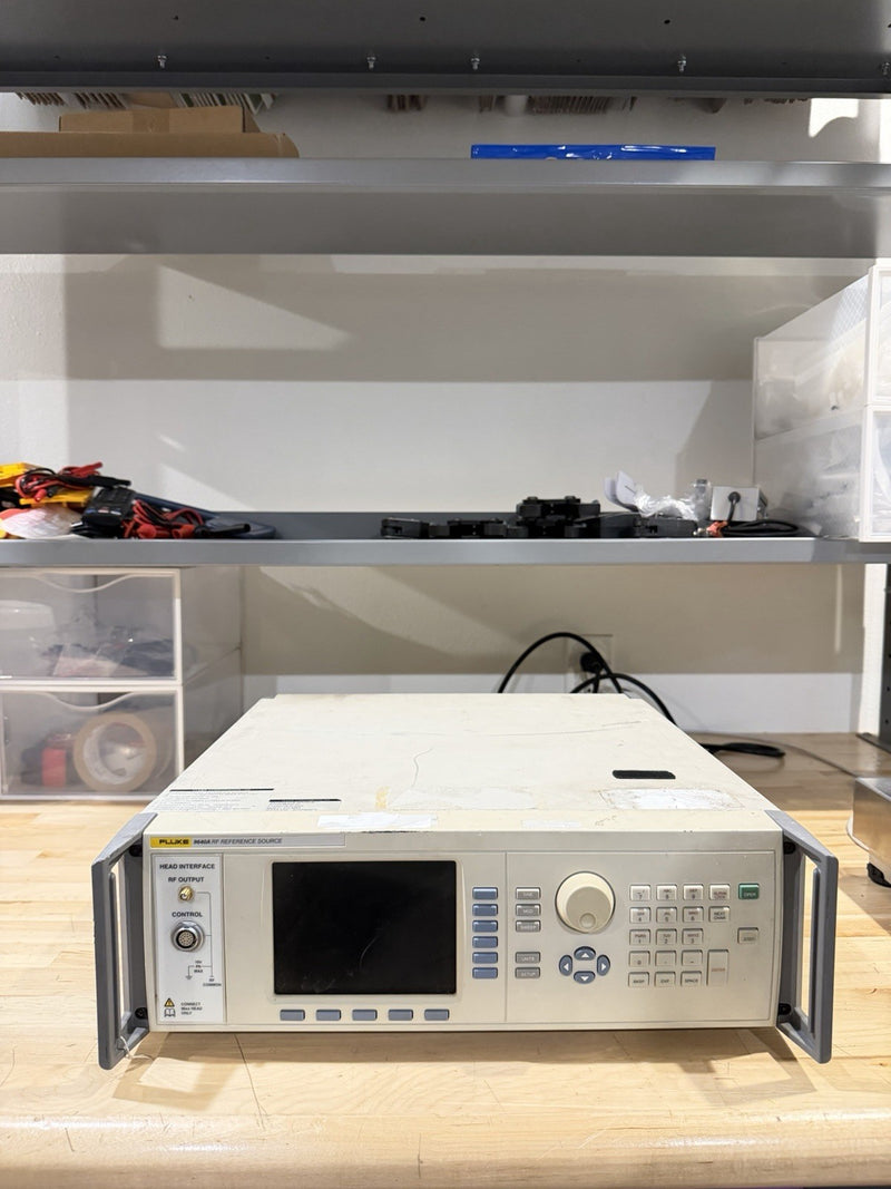 FLUKE 9640A RF REFERENCE SOURCE (PARTS ONLY) F DOESN’T TURN ON- SHIPS FAST